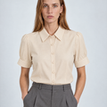 Mikael Aghal Blouse in Tan