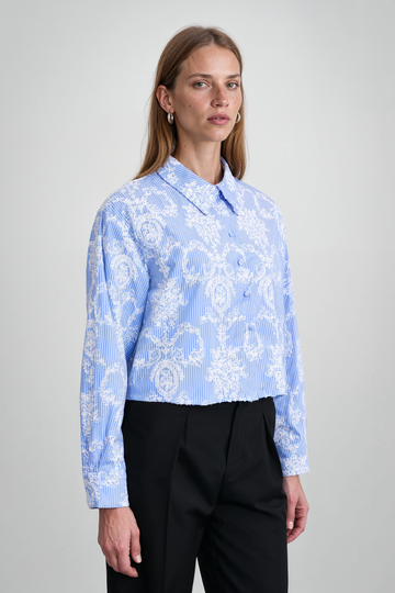 Mikael Aghal Toile Print Blouse