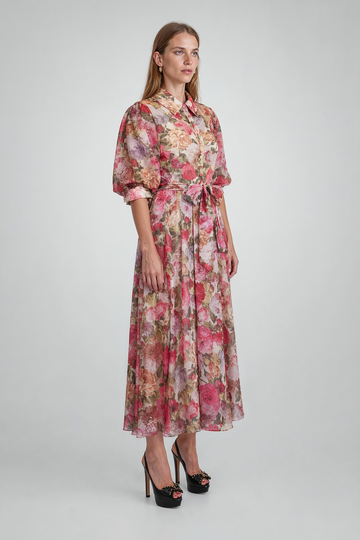 Mikael Aghal A-Line Shirt Dress